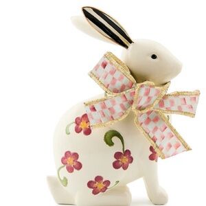 🌸 MacKenzie-Childs Floral Bunny